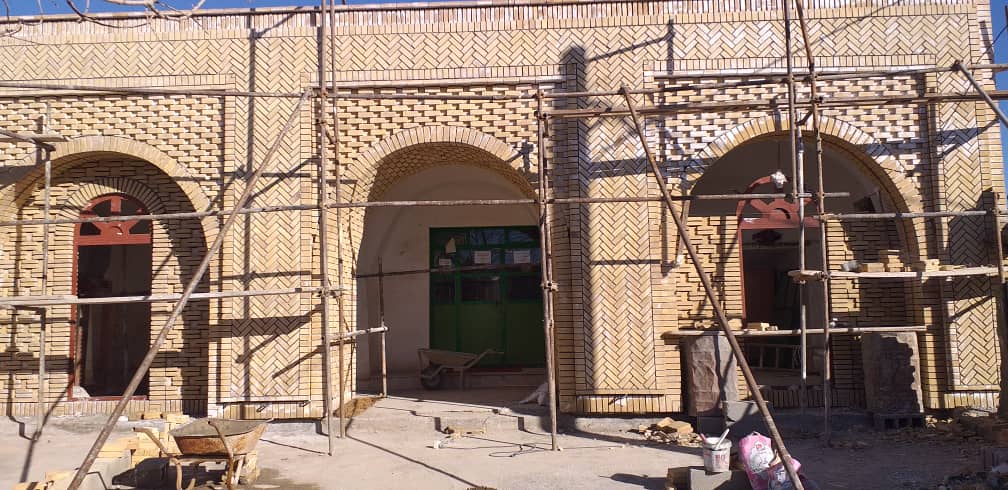 پایان مرمت نمای مسجد جامع تاریخی راوه